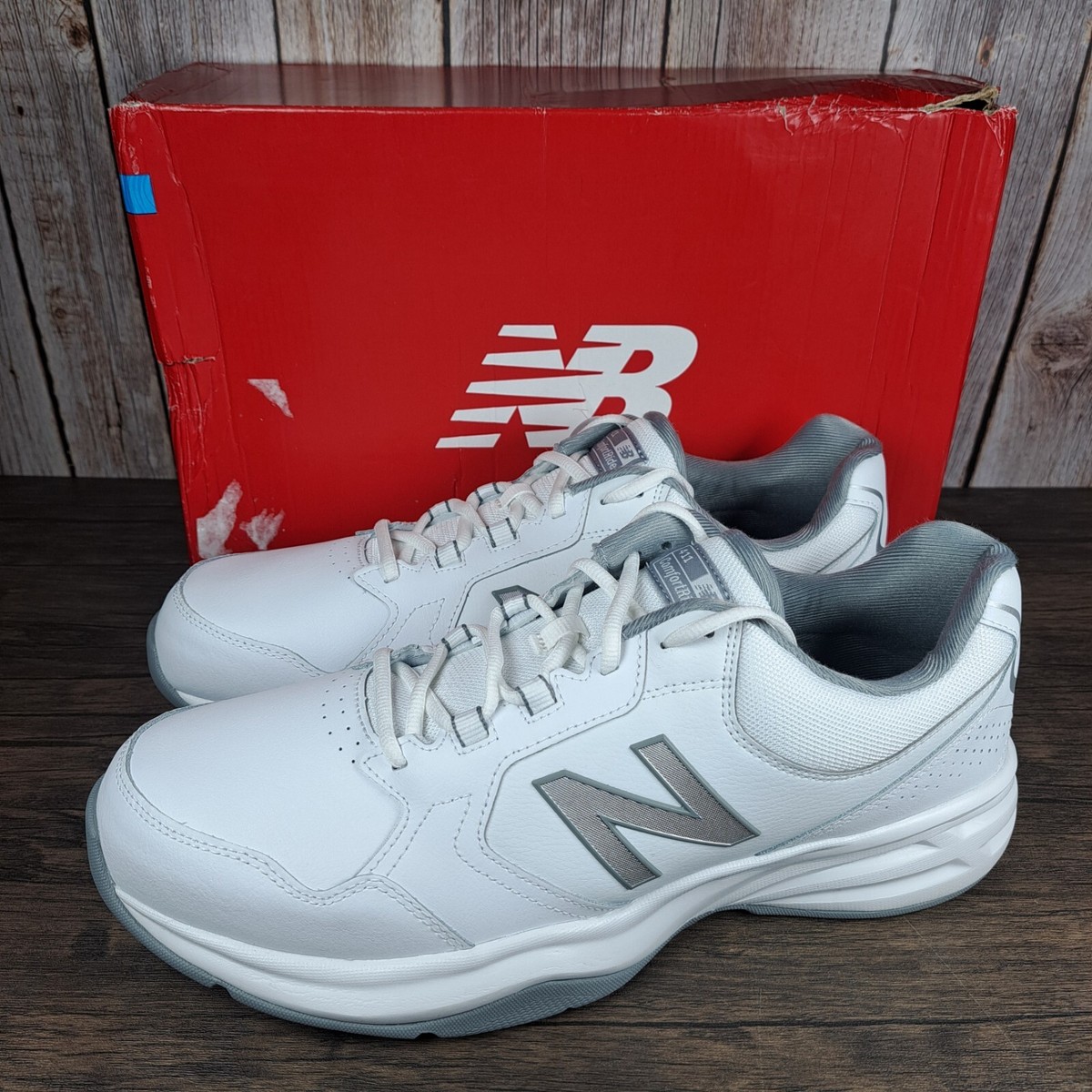 new balance women's 411 walking shoes wide white