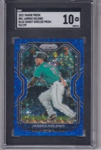 Jarred Kelenic - /199 Blue Donut Circles - SCG 10 - 2021 Panini Prizm - Picture 1 of 2