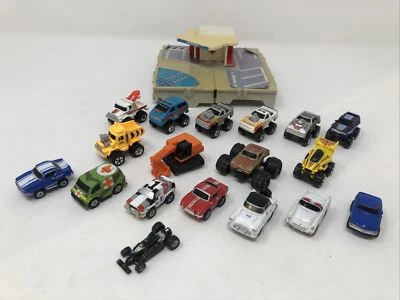 Vintage Micro Machines Lot -18 Vehicles, Hospital and Parking Lot Set - Image 1 of 4