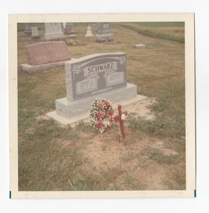 Photo Of Albert J Schwarz Headstone Lost Prairie Cemetery Pinckneyville Illinois - Picture 1 of 4
