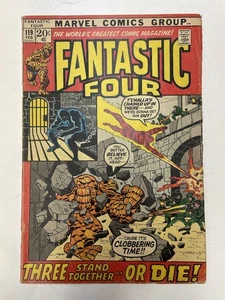 Fantastic Four # 119 Black Panther Auftritt 1972 Bronzezeit Marvel Comics - Bild 1 von 7