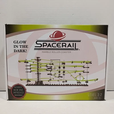 SpaceRail Marble Run Roller Coaster Level 3.2 SR-3.2 Glow in the Dark Authentic  - Image 1 of 4