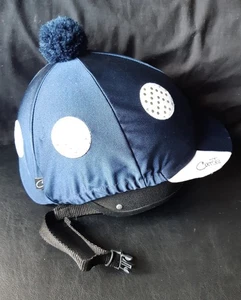 Champion Junior Plus Jockey Helmet Size 55-56cm With Silk Cap - Picture 1 of 6
