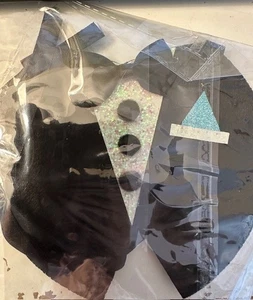 Weihnachtsfeier Haustierhalsband zum Binden für S / M Hunde - schwarzer Smoking - Bild 1 von 1