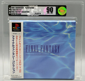 Final Fantasy Collection Sony PlayStation PS1 JP Release Sealed VGA 90 Graded