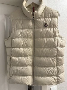 Moncler Ghany Daunenweste Gr. 6 /DE46 beige - Bild 1 von 9