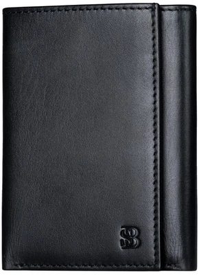 Trifold Wallet for Men - RFID Blocking Genuine Leather, 11 Card Slots & ID Wi... - Image 1 of 4