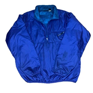 VINTAGE Patagonia Pullover Jacket Mens Large Quarter Zip Insulated Made USA 90s - Picture 1 of 9