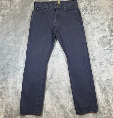 J Crew 770 Pants Mens 32x32 (32x30) Navy Blue Straight Leg Casual Stretch - Image 1 of 4