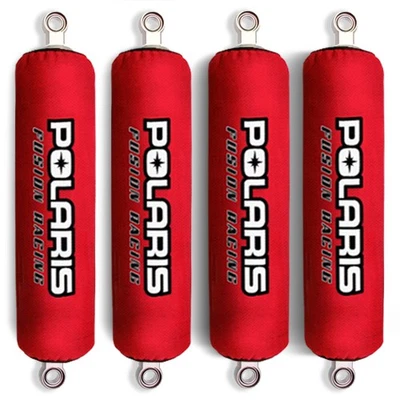 Red Shock Covers Polaris Sportsman XP 550 850 TOURING 550 850 EPS (Set of 4) NEW - Image 1 of 4