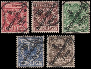 German East Africa #6-10 set Used - Picture 1 of 1