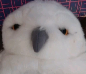 HEDWIG White Owl Plush Backpack ~ Wizarding World Harry Potter Universal Studios - Picture 1 of 5