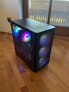 Gaming PC Asus RGB Intel I7 / 32GB RAM / RTX 3060 Ti / 1TB SSD / Windows 11 - Bild 1 von 9
