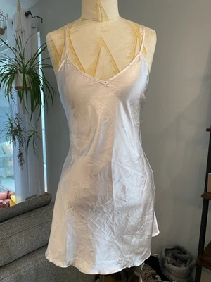 Rosa Pálido Cruzado Slip con Tirantes Ajustables Mujer Talla XS Foto 1 de 4