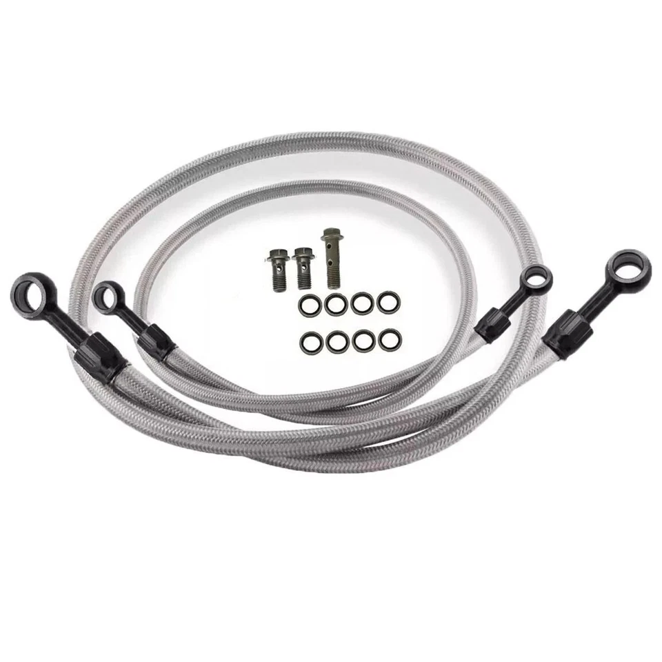 Manguera trenzada freno delantero y trasero para HONDA CRF250L 2013-2022 Foto 1 de 1