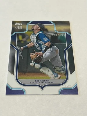 2023 TOPPS  XJ-ROD  #67 CAL RALEIGH  MARINERS SERIAL #001/199 - Image 1 of 3