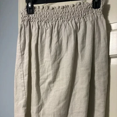 WILLI SMITH DAMAS TALLA M BEIGE FALDA CORTE ENCAJE CINTURA ANCHA ELÁSTICA MINI FALDA Foto 1 de 3