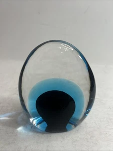 Vintage FM Konstglas ART GLASS Decor Paperweight - Picture 1 of 6