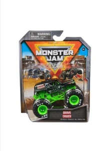 2024 Monster Jam CHASE-Grave Digger Ghost Crew -Series 35 1:64  Free Shipping - Picture 1 of 14