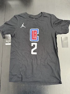 JORDAN BRAND KAWHI LEONARD #2 NIKE T-SHIRT * Youth M (10-12) * NWT *NBA CLIPPERS - Picture 1 of 4