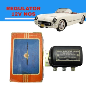 Chevrolet Corvette 53–62 Voltage Regulator 12V NOS Fits Buick Cadillac RGS12H104 - Picture 1 of 9