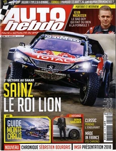 AUTO HEBDO Nr.2149 24.01.2018 DAKAR MONTECARLO PENSKE JAGUAR F-TYPE 2.0R - Bild 1 von 1