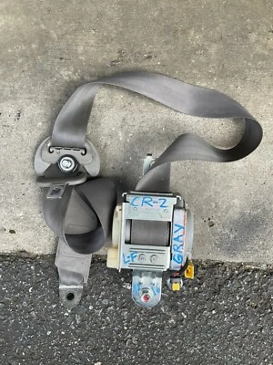 Cinturón de seguridad delantero lado conductor honda cr-z 2011-2012-2013-2014-2015-2016-gris Foto 1 de 3