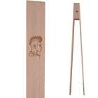 'Mohawk Hairstyle' Wooden Cooking / Toast Tongs (TN00018573)