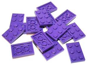 16x LEGO®  Platte 2x3 3021 NEU dunkel lila violett dark purple - Picture 1 of 1