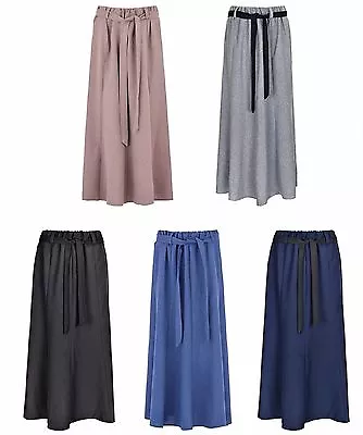 Women's Long (35") unlined Gypsy Midi/Maxi Skirts elasticated waist - Image 1 of 4