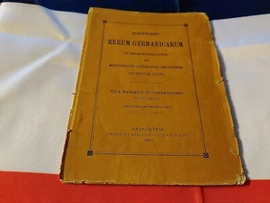 berum germanicarum 1899 vita heinrici IV imperatoris Taschenbuch v. 1899 - Bild 1 von 8