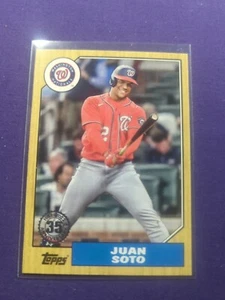 2022 Topps Update Juan Soto 1987 35th Anniversary #87TBU-22 QTY - Picture 1 of 2