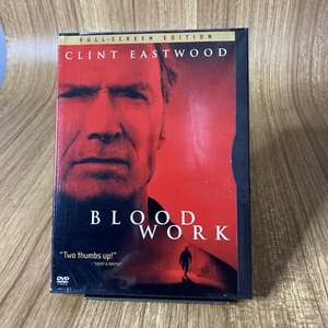 Blood Work (DVD, 2002, Full Frame) New Factory Sealed - Picture 1 of 4