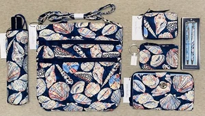Vera Bradley Morning Shells Lot *FREE POPSOCKET* (See Description) - Picture 1 of 12