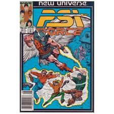 PSI-Force #10 Newsstand in Very Fine minus condition. Marvel comics [r}