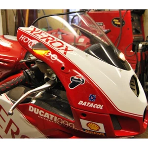 Nuevas señales de apagado de bloqueo de espejo retrovisor compatibles con Ducati 999 Rage Cycles - Imagen 1 de 3