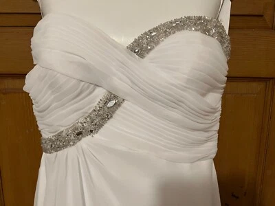 Wedding dress size  10+ - Image 1 of 4