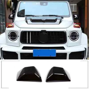 Smoked Hood Turn Signal Blackout Cover Len Fits Mercedes G-Class G500 G63 19-25 - Picture 1 of 11