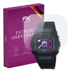atFoliX Film de Protection en Verre pour Casio GW-5000U Verre Protecteur 9H Hybride-Glass - Photo 1 sur 8