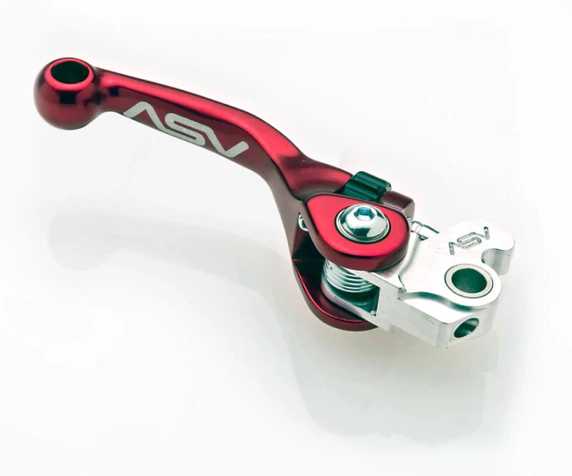 Palanca de freno ASV F4 roja Honda CRF250X CRF450X XR400R XR650R (ver años dentro) Foto 1 de 1