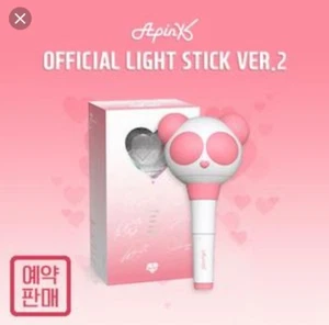 IN STOCK! [APINK] OFFICIAL K-POP LIGHT STICK VERSION 2 BRAND NEW+POB PHOTO CARDS - Picture 1 of 5