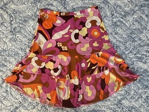 Dolce & Gabbana D&G Mädchen Rock Floral Camellia-Print Popeline Midi Flare - Bild 1 von 8