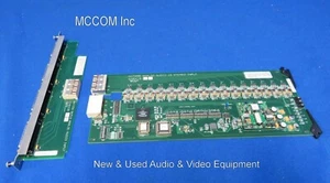 NVision NV 7256 Analog Audio 16 Stereo Input Board w/ backplane Mod P/N EM0418 - Picture 1 of 6