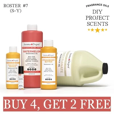 Fragrance Oil for Soap Candle Incense Making Burner Perfume Scented Oil Diffuser - Image 1 of 4