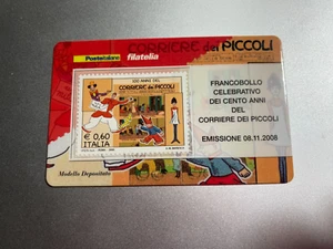 2008 Tessera Filatelica Plastic Card - Corriere dei Piccoli - Picture 1 of 2