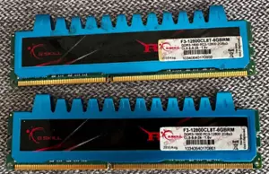 Vintage Ram G.SKILL RipJaws Series 4GB (2 x 2GB) DDR3 1600 (PC3 12800) F3-12800 - Picture 1 of 3