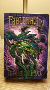 Fablehaven Secrets of the Dragon Sanctuary (4) - Brandon Mull 1st/1st HB DJ VGC! - Foto 1 di 12