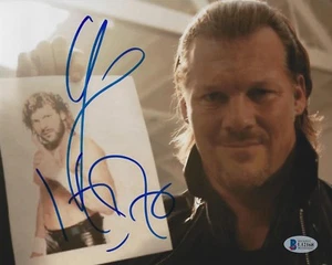 Kenny Omega Chris Jericho Signed 8x10 Photo BAS COA New Japan Pro Wrestling WWE  - Picture 1 of 24