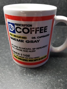 Personalised Prescription Coffee Mug. Gift novelty funny mug. - Foto 1 di 2