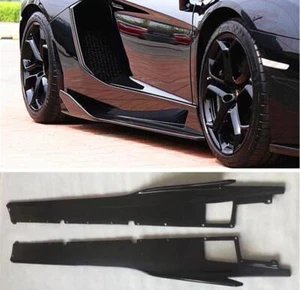 Carbon Fiber Side Body Kit lip Cover For Lamborghini Aventador LP700 LP720 LP750 - Picture 1 of 5